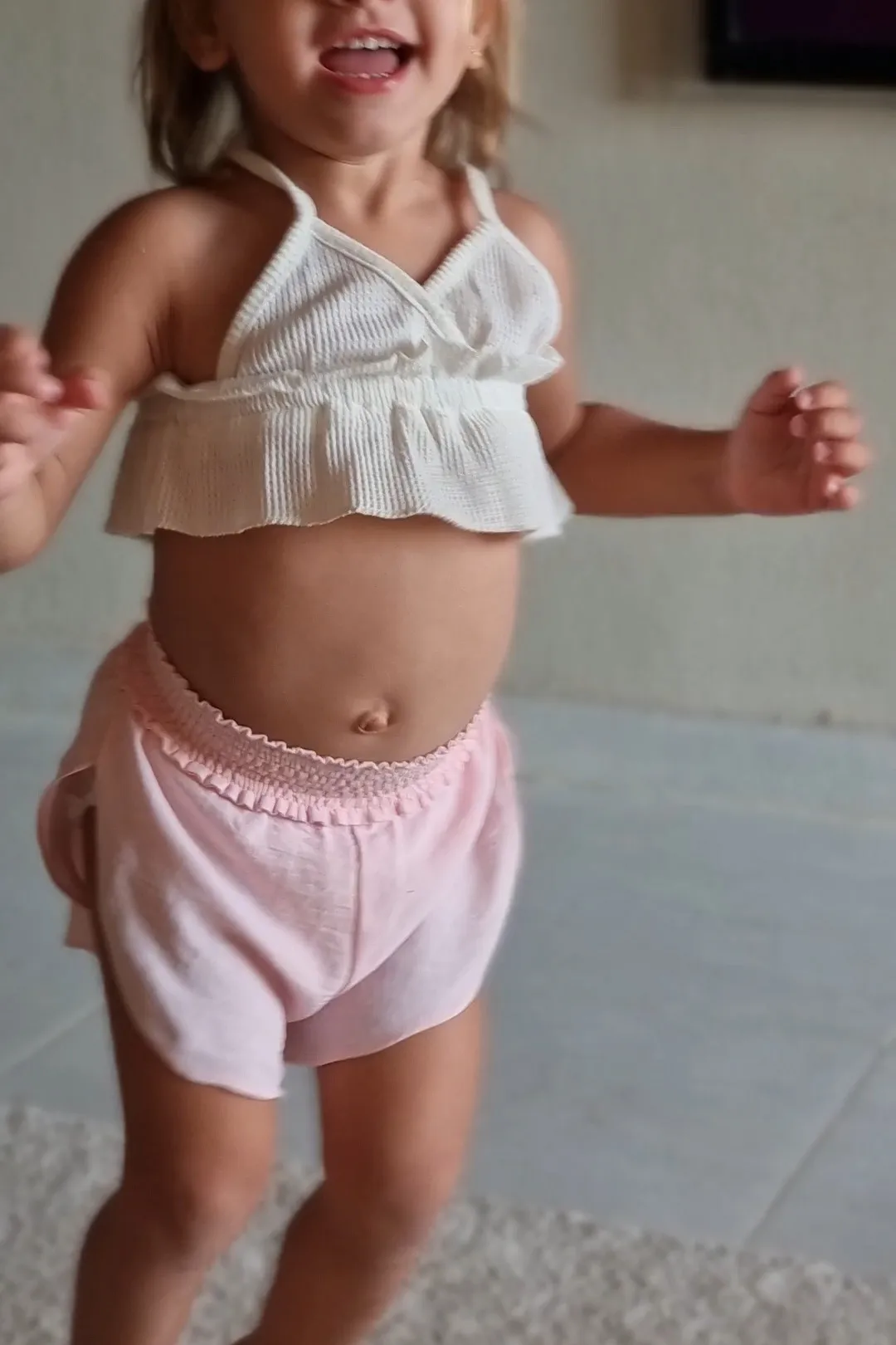 Jazzy Baby Shorts – Pink