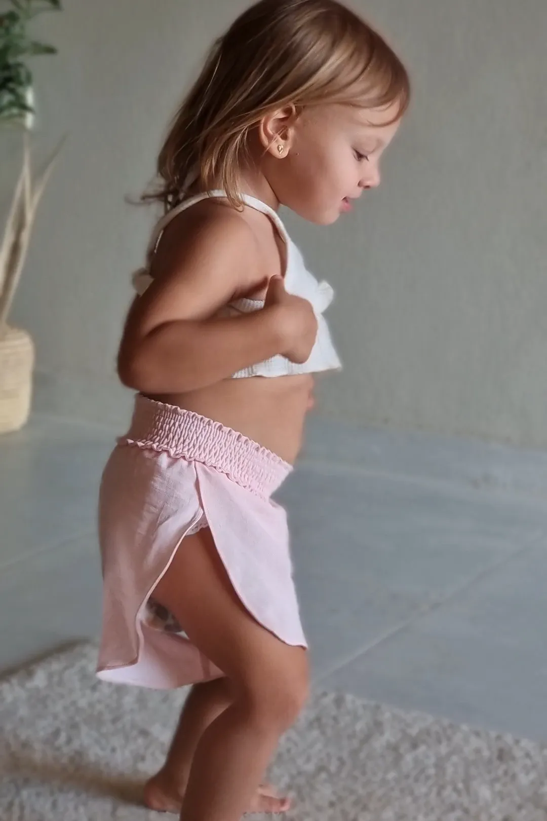 Jazzy Baby Shorts – Pink