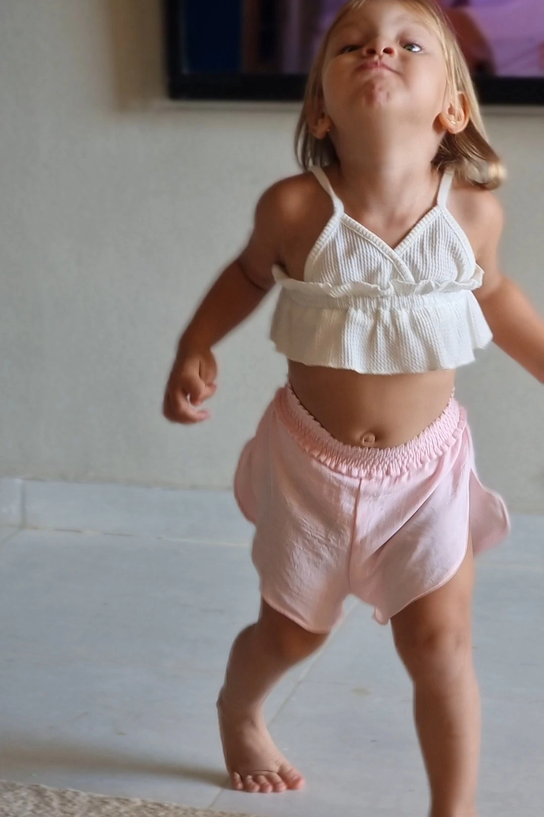 Jazzy Baby Shorts – Pink