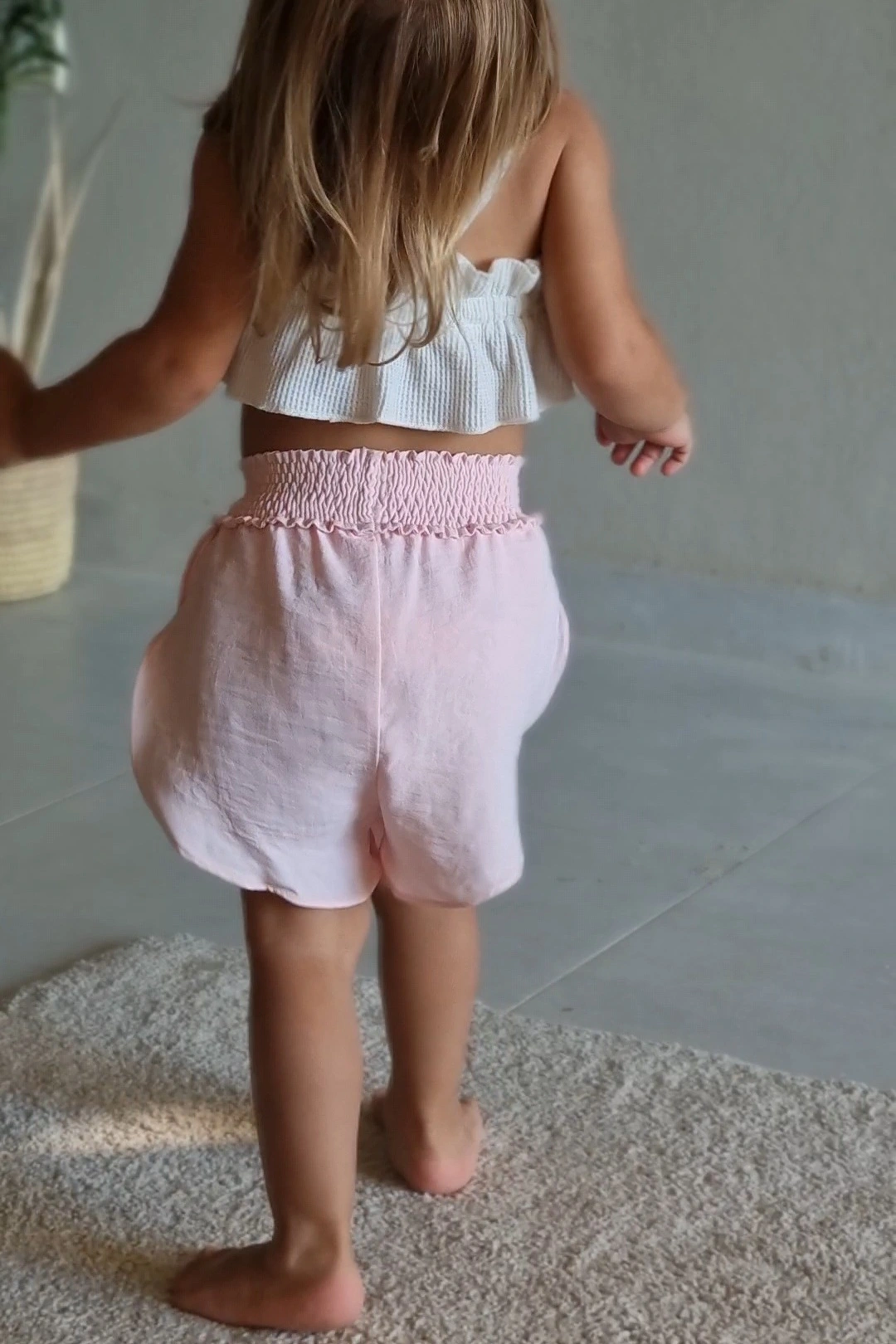 Jazzy Baby Shorts – Pink
