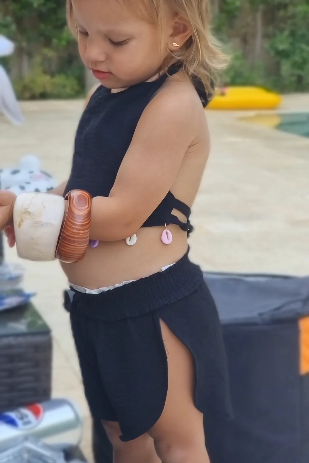 Jazzy Baby Shorts – Black