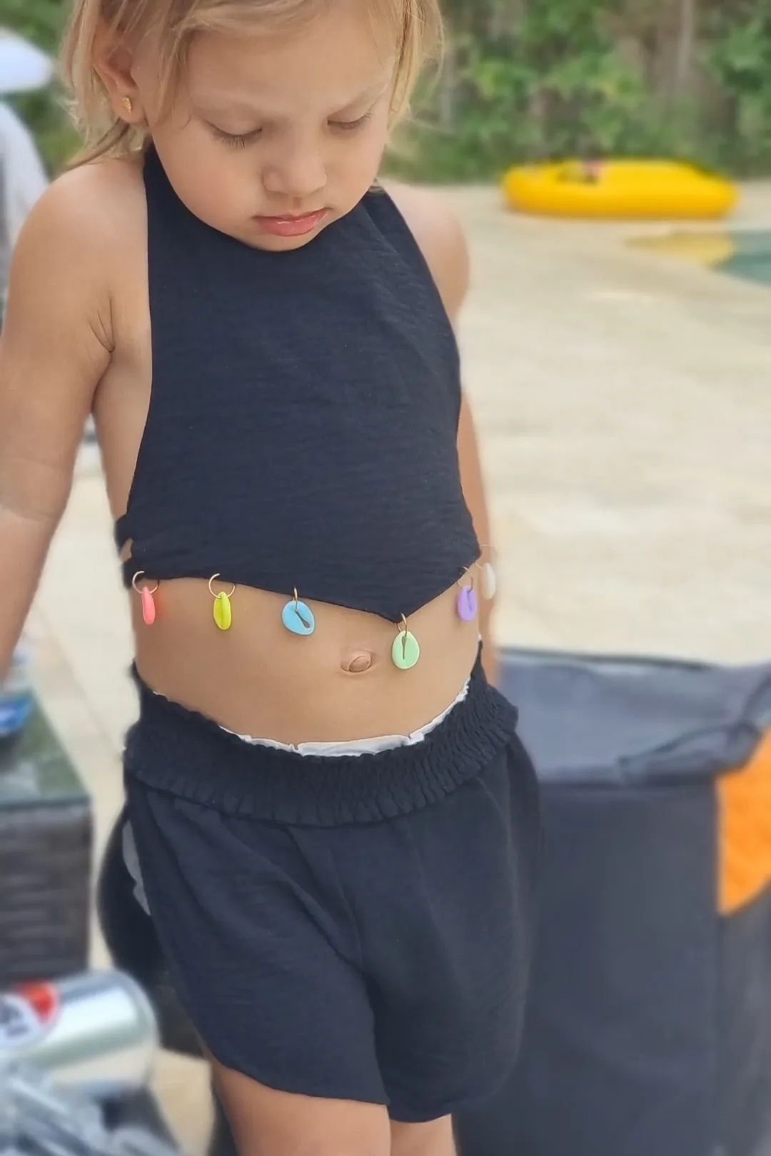 Jazzy Baby Shorts – Black