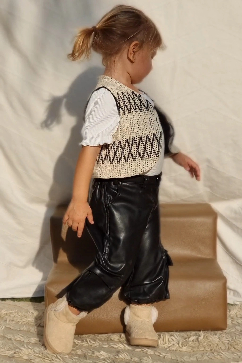 Nouni Double-Sided Vest – Diamonds