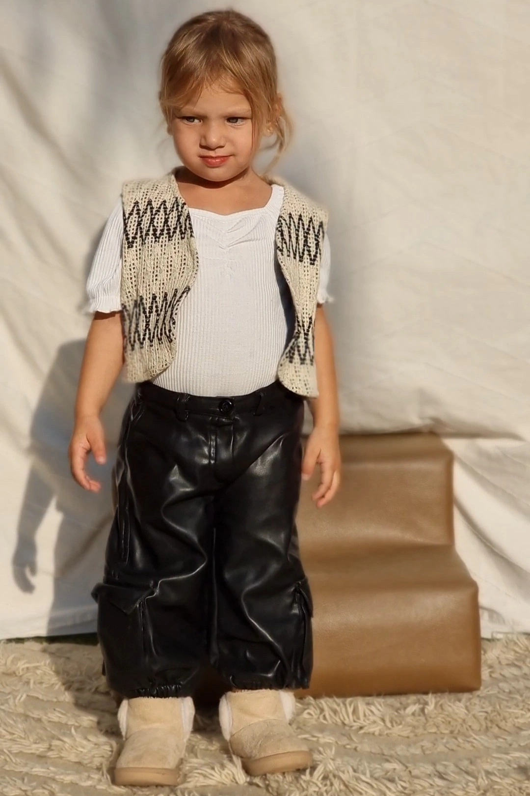 Nouni Double-Sided Vest – Diamonds