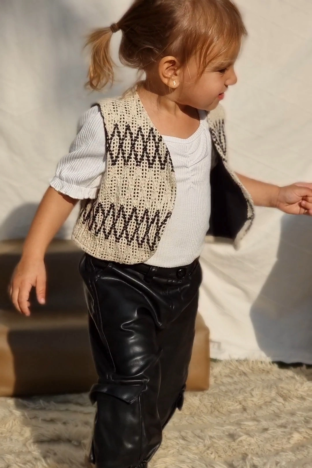 Nouni Double-Sided Vest – Diamonds