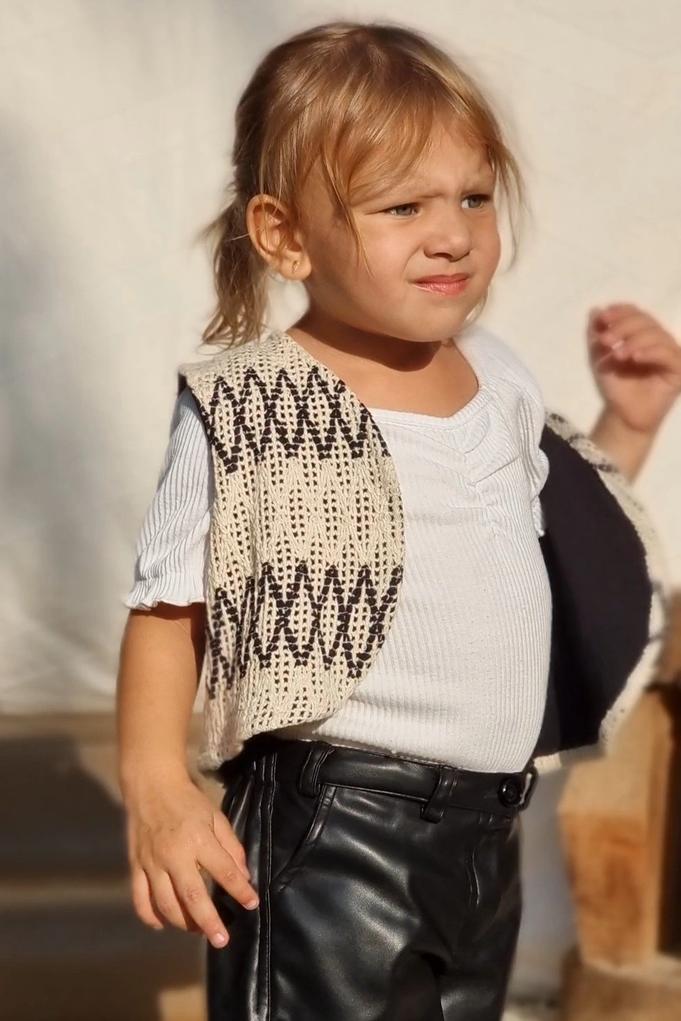 Nouni Double-Sided Vest – Diamonds