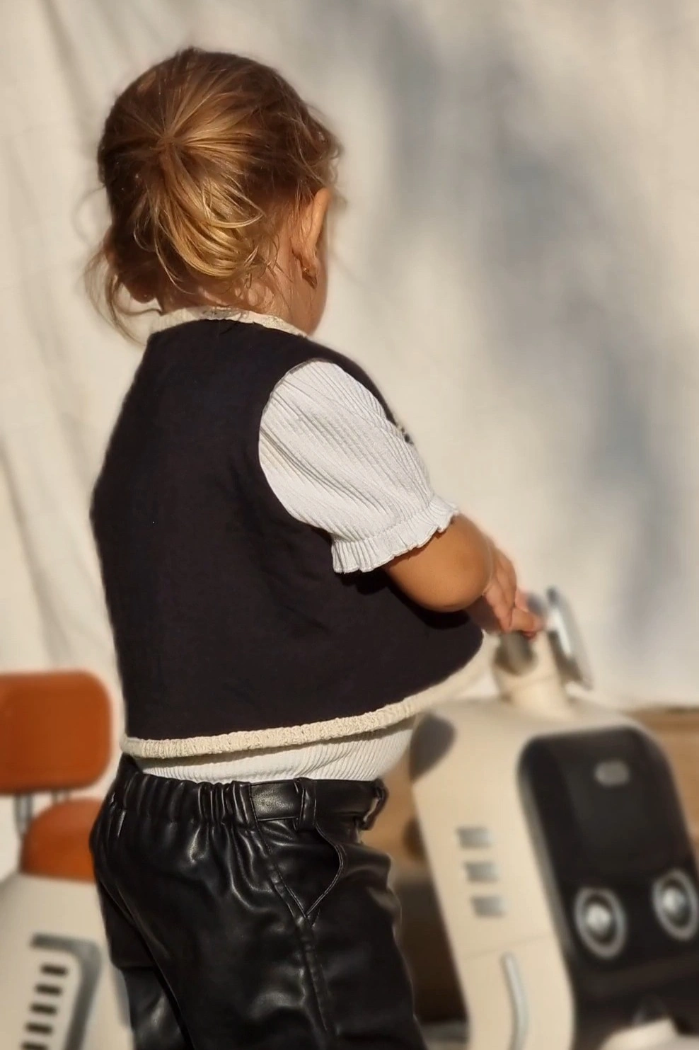 Nouni Double-Sided Vest – Diamonds