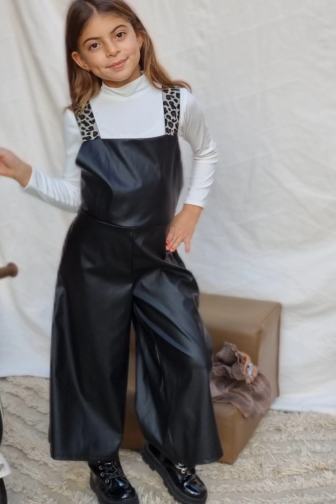 Tatti Leather Jumpsuit