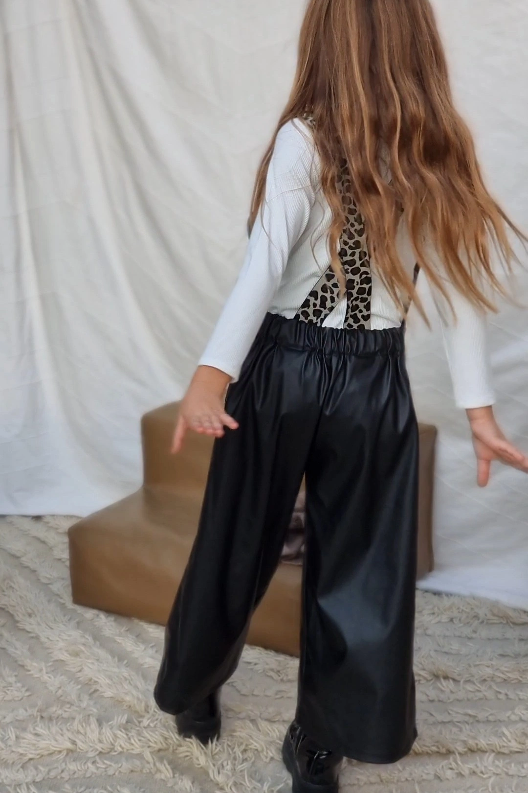 Tatti Leather Jumpsuit