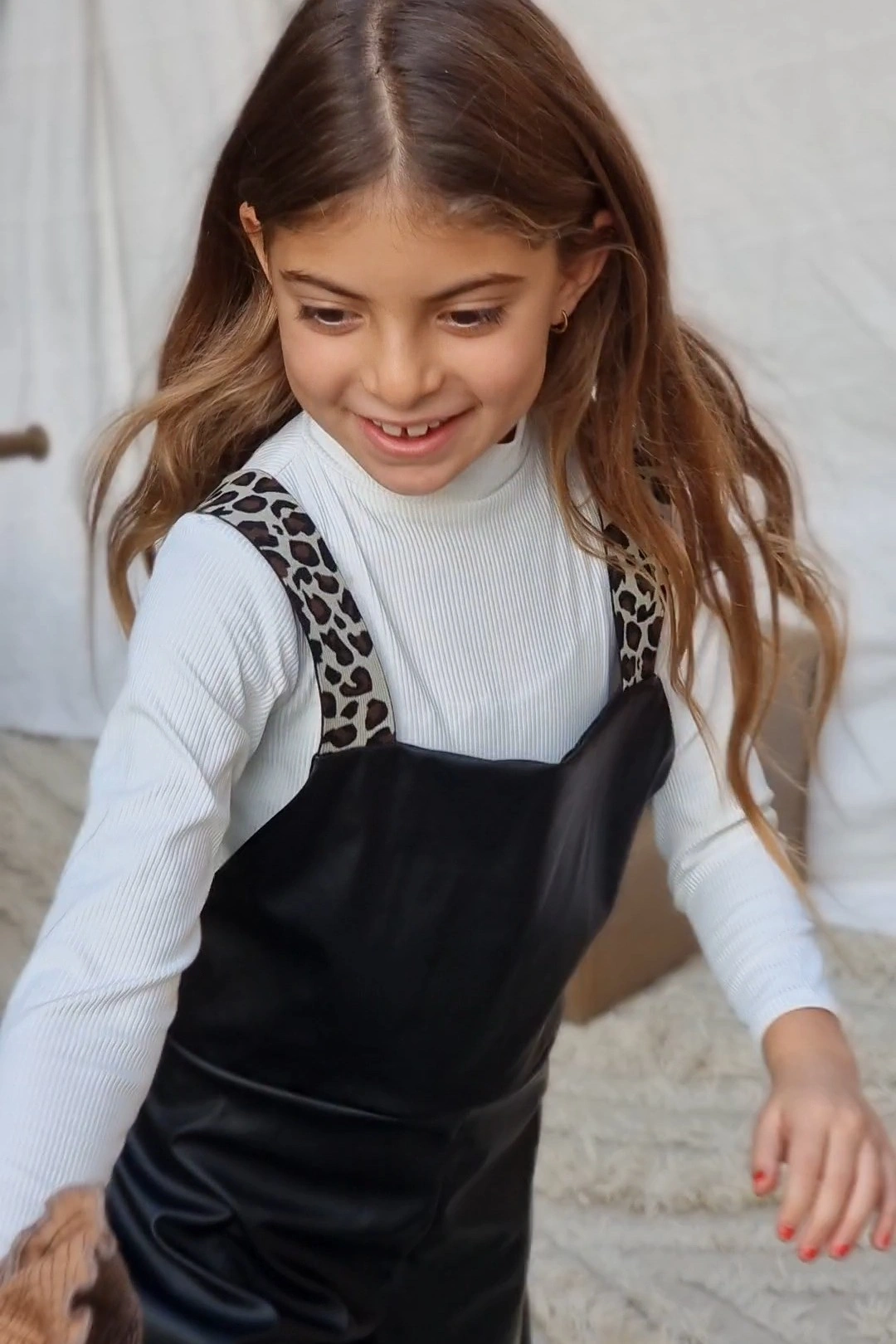 Tatti Leather Jumpsuit