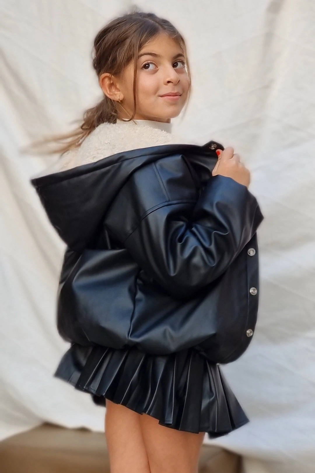 Mano Unisex Leather Jacket