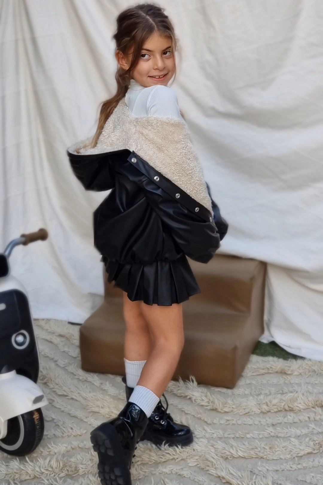 Mano Unisex Leather Jacket