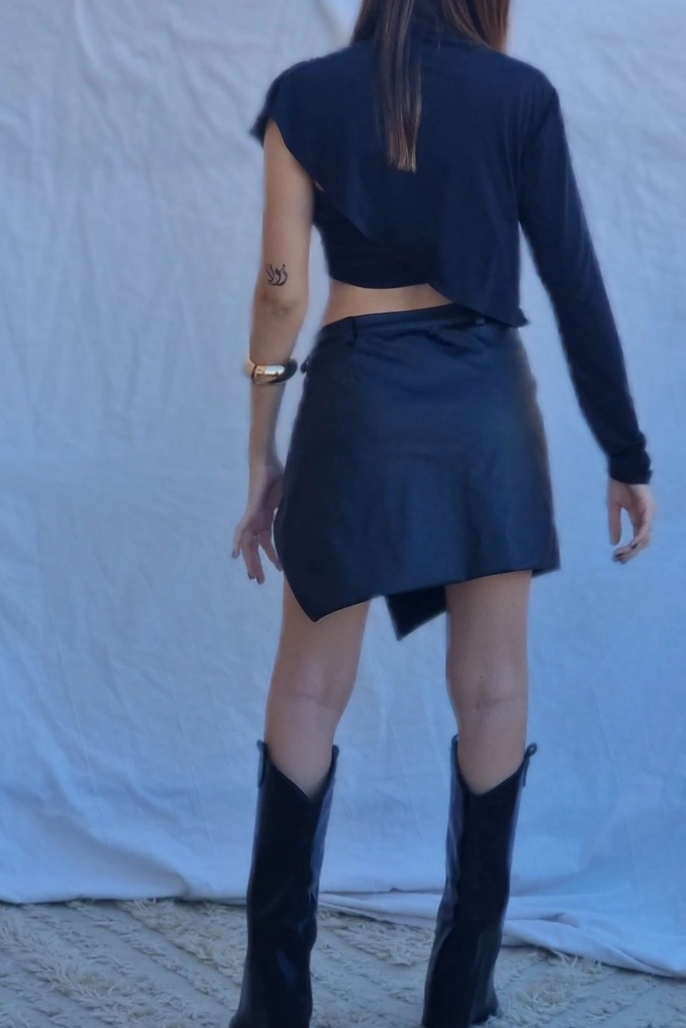 Krissy Leather Skirt