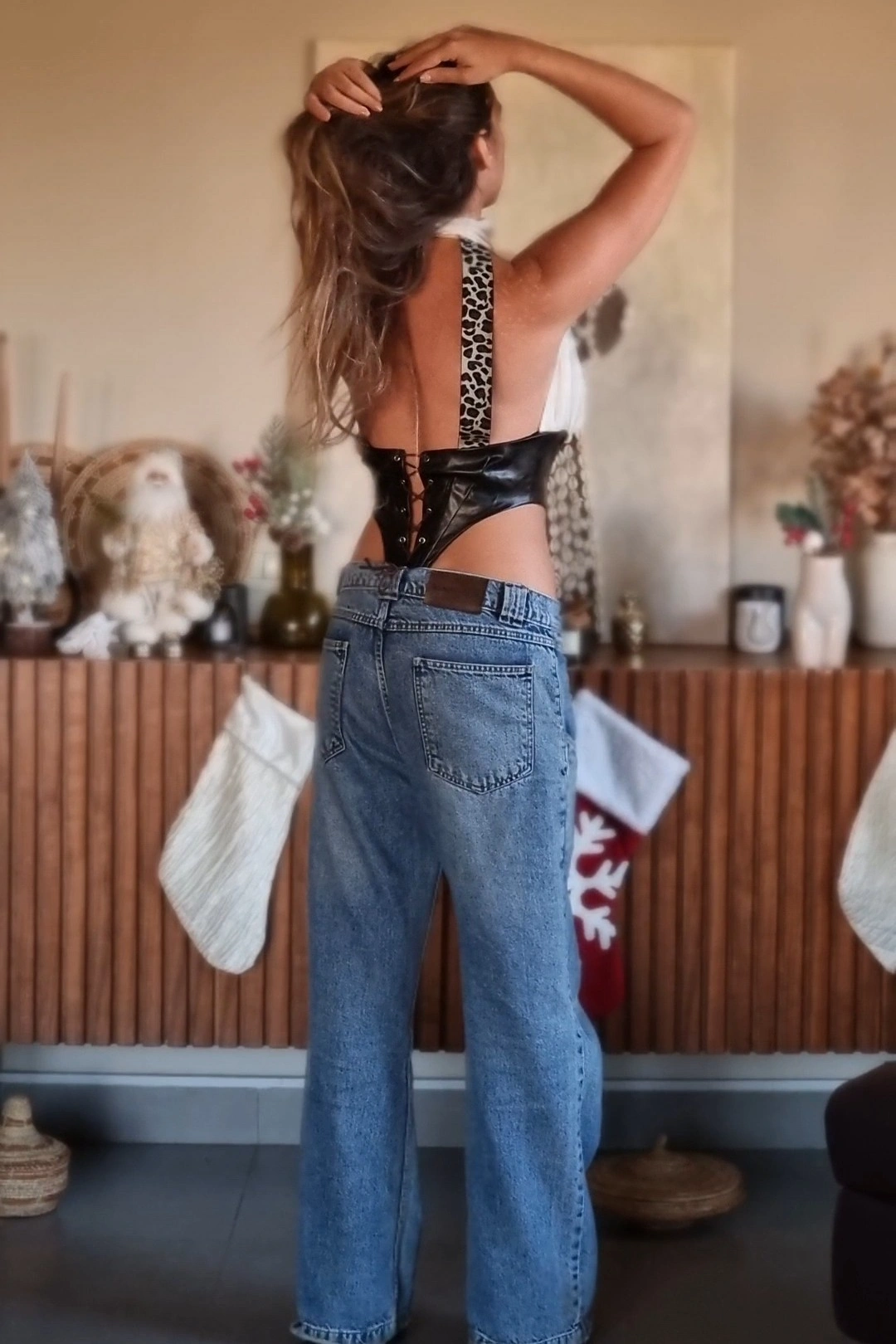 Kiara Corset Top – White